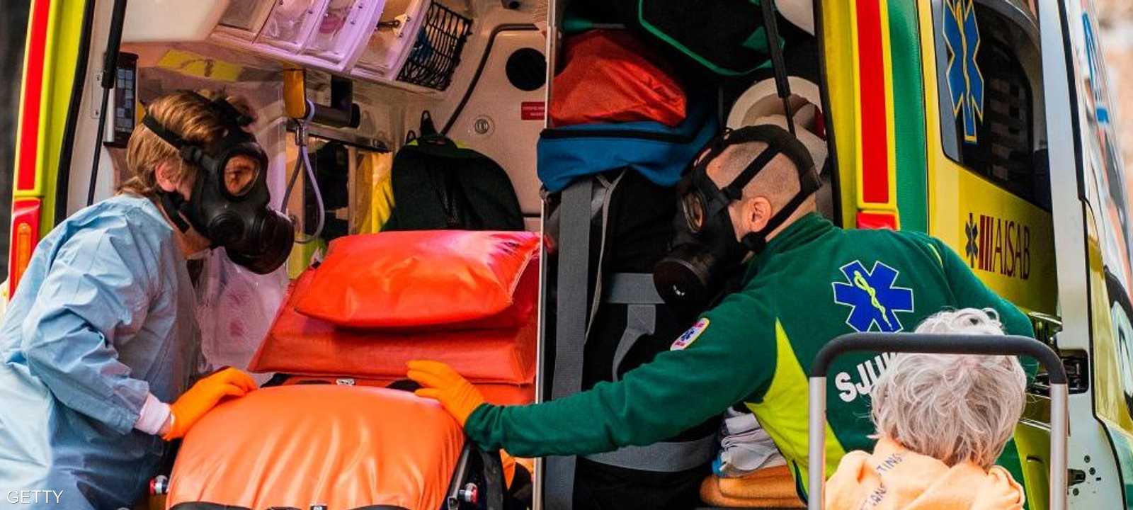 وصل عدد الإصابات في السويد إلى7693 إصابة