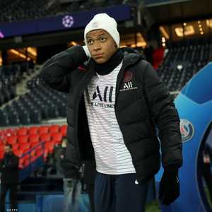 مهاجم باريس سان جيرمان الفرنسي كيليان مبابي