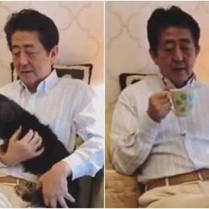 آبي أثار غضب اليابانيين بعد فيديو "خليكم في البيت"