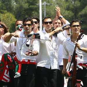 لاعبو المنتخب البرتغالي