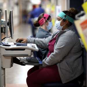 خارج غرفة مصابين بكورونا في ماريلاند