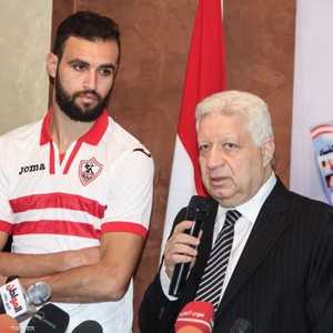 النقاز مع رئيس الزمالك مرتضى منصور