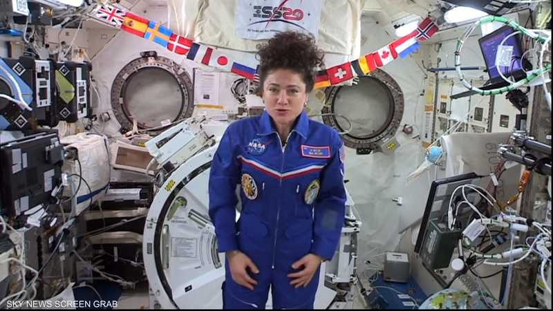 رسالة مؤثرة من رائدة فضاء لأطفال العراق