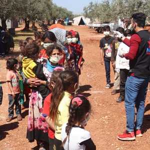 نازحون سوريون