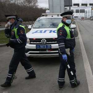 شرطة روسية في مدينة موسكو