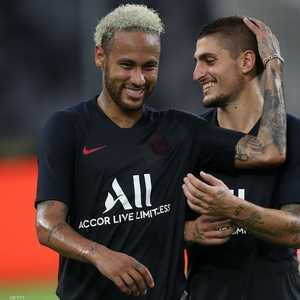 نجما باريس سان جرمان ماركو فيراتي ونيمار