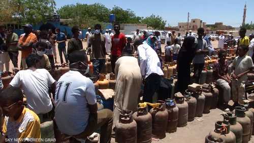 السودان.. أزمة في الوقود وغاز الطهي