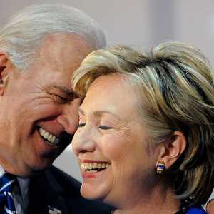 هيلاري كلينتون وجو بايدن