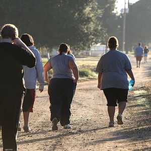 يعاني المجتمع الأميركي من مشكلة تفشي السمنة