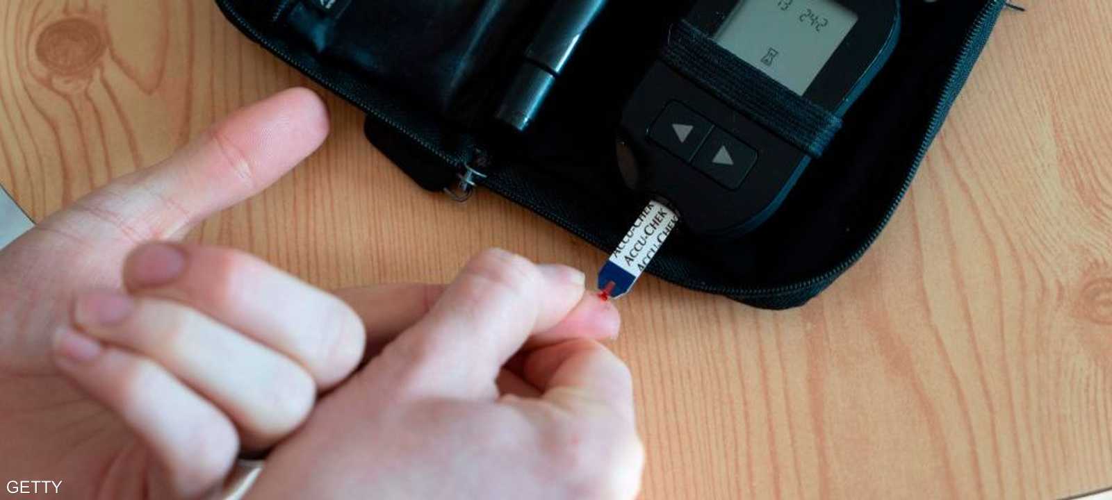 أرشيفية لجهاز قياس مستوى السكري