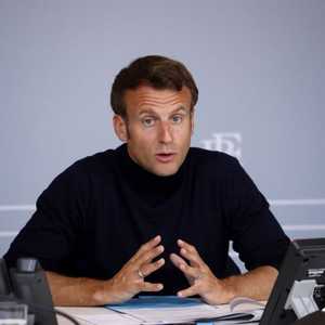 الرئيس الفرنسي إيمانويل ماكرون