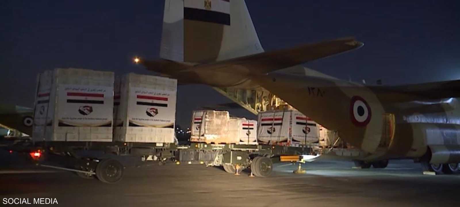 أرسلت مصر 4 طائرات عسكرية محملة بالمساعدات الطبية للسودان