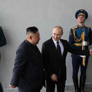 بوتن وكيم في لقاء سابق جمعهما في روسيا