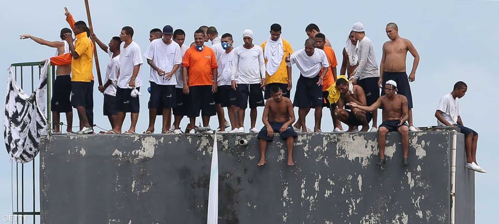 أعمال شغب في أحد سجون البرازيل