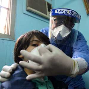 بلغ عدد المصابين بفيروس كورونا المستجد في مصر 7588 حالة.