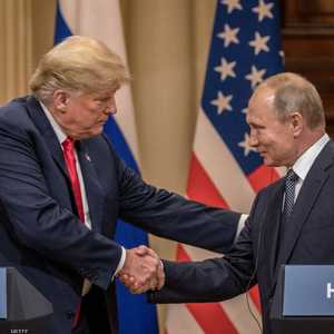 ترامب وبوتن في لقاء سابق