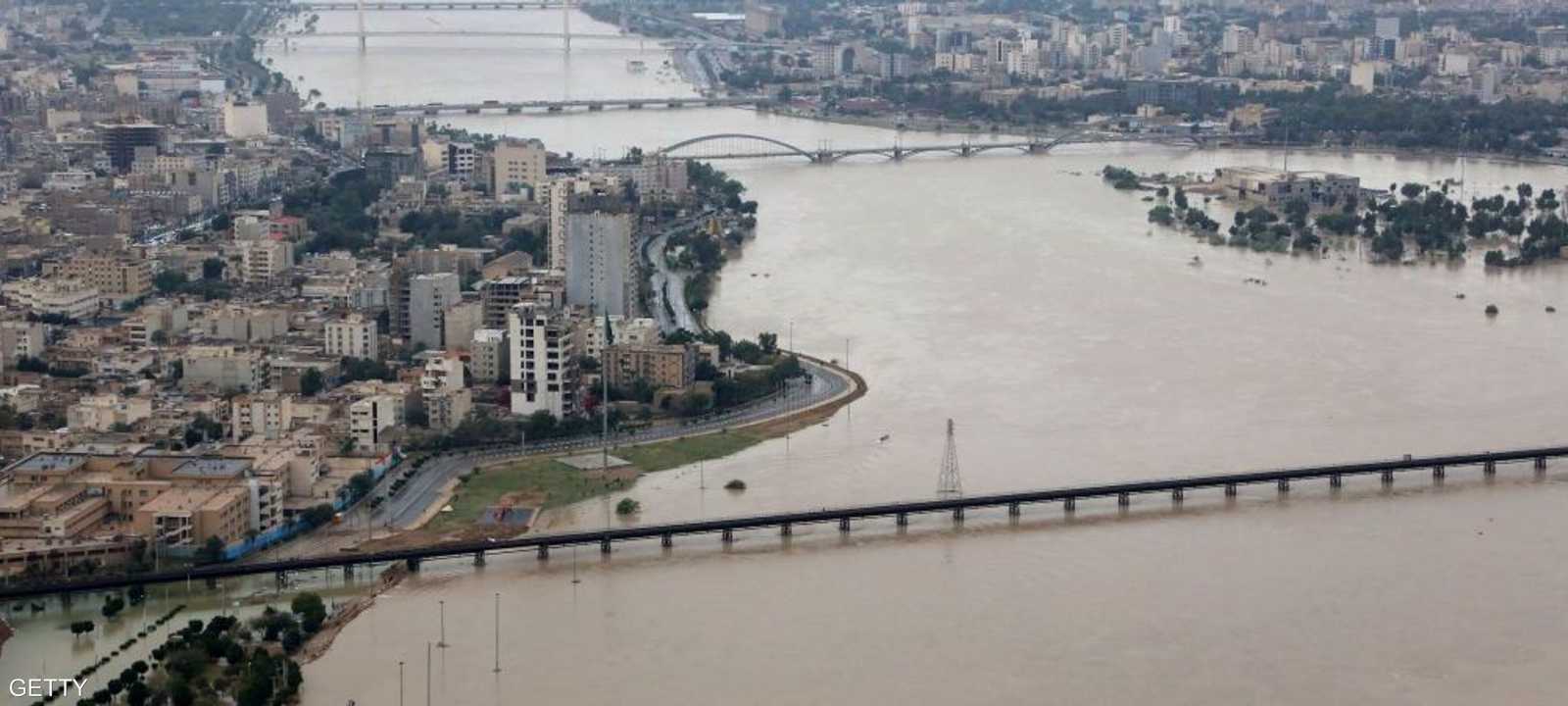 مدينة الأحواز مركز محافظة خوزستان الإيرانية