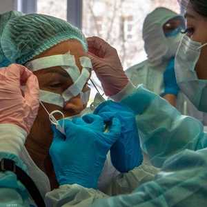 عاملون في مجال الصحة في روسيا