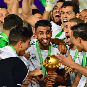 رياض محرز قاد الجزائر لكأس أفريقيا