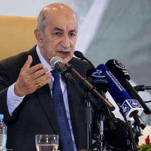 الرئيس الجزائري عبد العزيز تبون