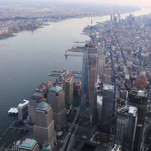 منظر عام لمدينة نيويورك الأكثر تألما من كورونا بأميركا