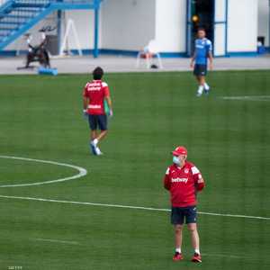 جانب من تدريبا فريق ليغانيس