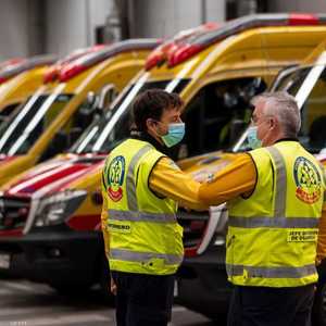 في ذروة الوباء، سجلت إسبانيا 950 وفاة يوميا بداية أبريل