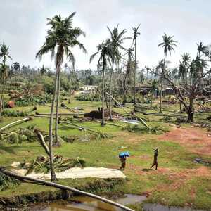 إعصار قوي في طريقه للهند