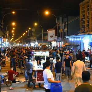 ازدحام بشوارع العراق قبيل عيد الفطر