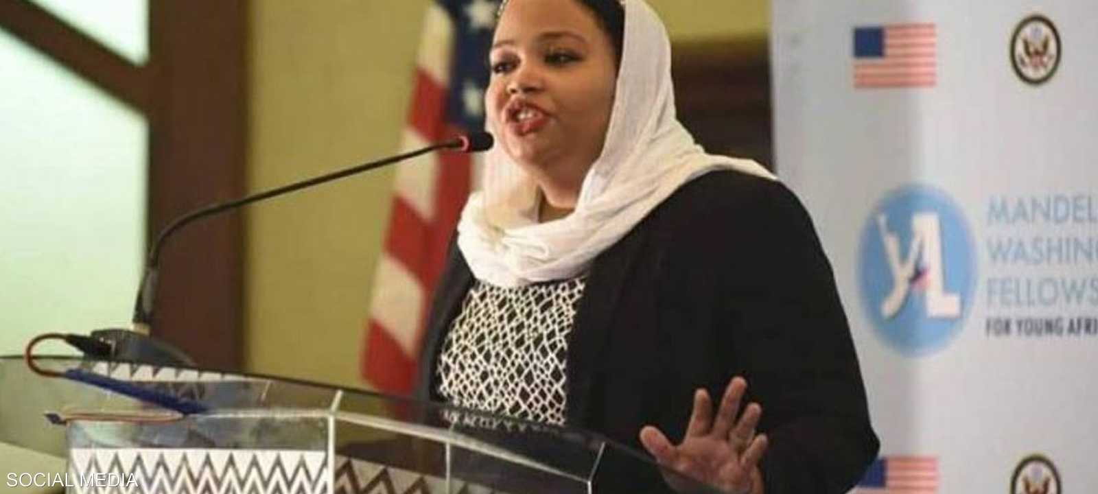 وزيرة الشباب والرياضة السودانية، ولاء البوشي