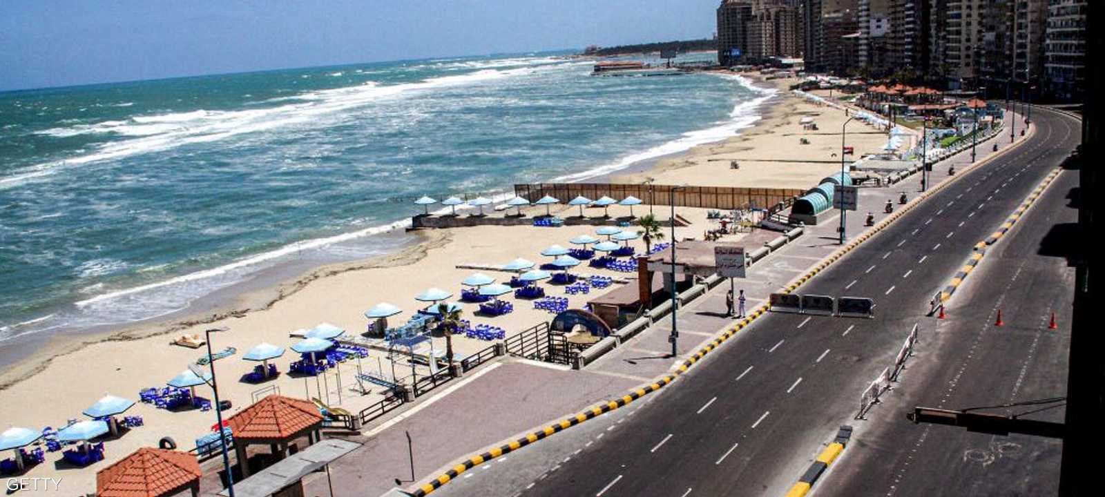 الإسكندرية خالية بسبب كورونا