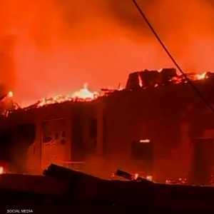 اشتعلت النيران في كل مكان في منيابوليس