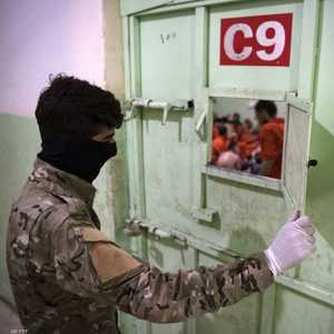 أرشيفية.. سجن يضم "دواعش" في سوريا