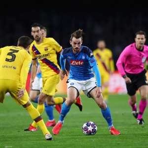 فابيان أمام برشلونة بدوري الأبطال