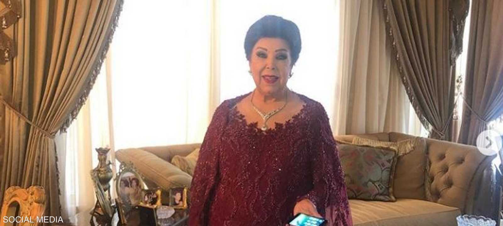 صورة أرشيفية للفنانة رجاء الجداوي