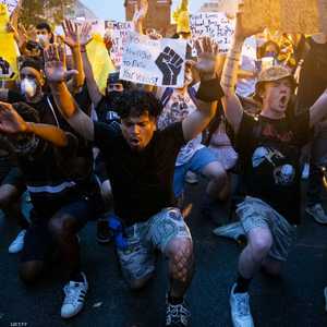 جانب من المظاهرات في العاصمة الأميركية واشنطن