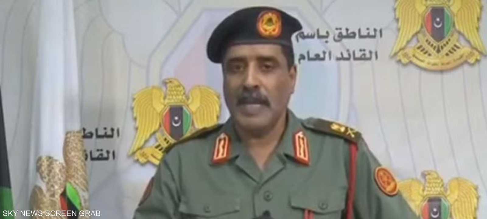 المتحدث باسم الجيش الوطني الليبي اللواء أحمد المسماري