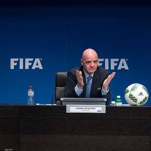 رئيس الاتحاد الدولي لكرة القدم السويسري جاني إنفانتينو
