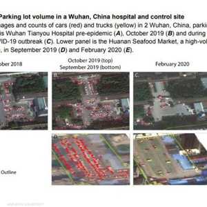 استخدم البحث صورا بالأقمار الاصطناعية لأماكن صف السيارات