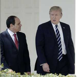 الرئيسان دونالد ترامب وعبد الفتاح السيسي - أرشيفية