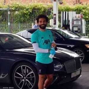 الصورة التي انتشرت لصلاح مؤخرا