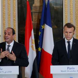 السيسي وماكرون في سابق