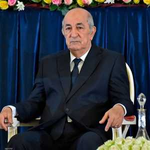 الرئيس الجزائري عبد المجيد تبون