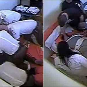 لقطة من مقطع الفيديو