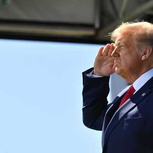 ترامب احتفل بعيد ميلاده الأحد