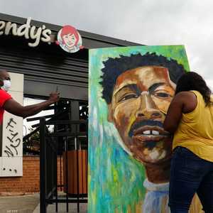 لوحة للأميركي من أصول أفريقية ريشارد بروكس