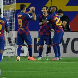 برشلونة يواصل مسيرة الانتصارات