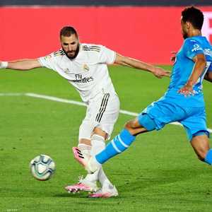 بنزيمة أحرز هدفين لريال مدريد