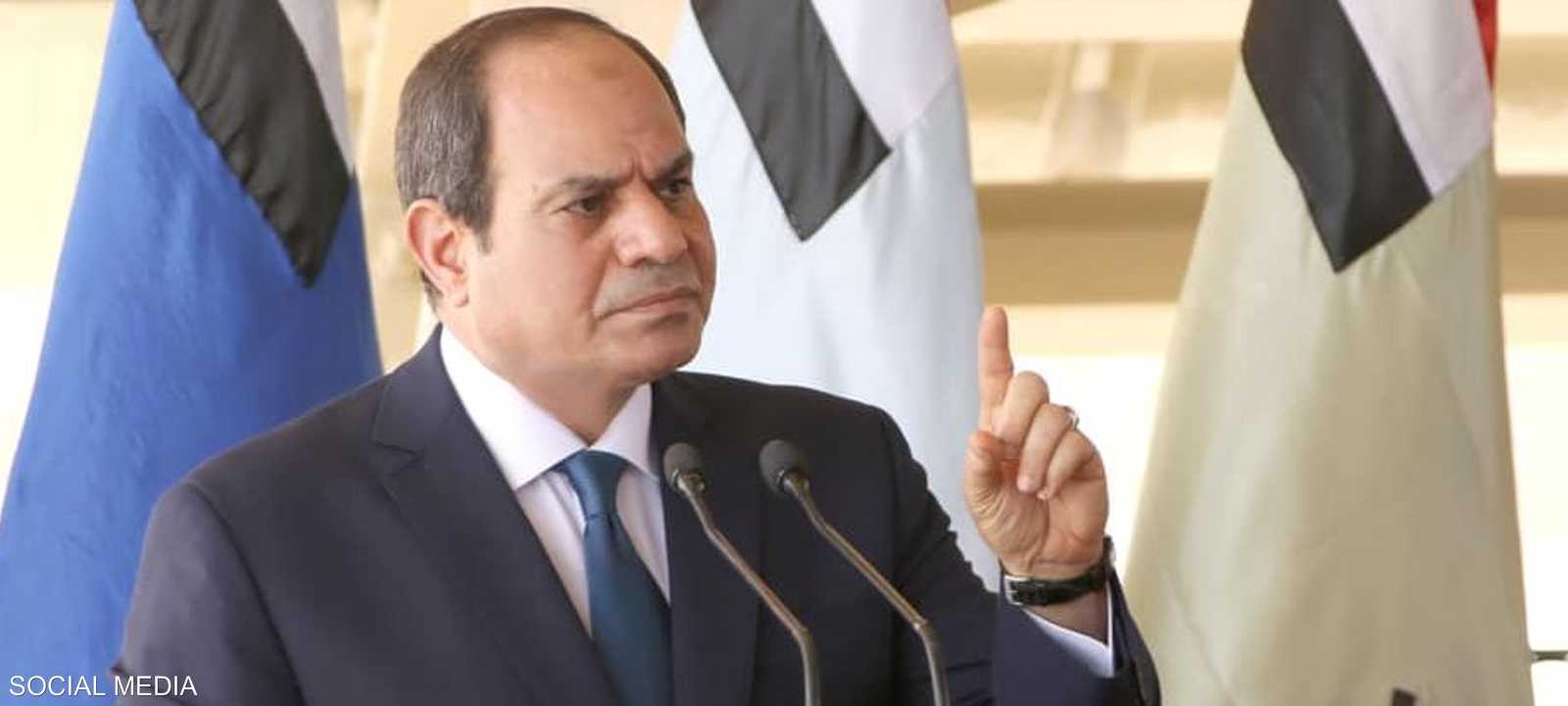 الرئيس المصري عبدالفتاح السيسي