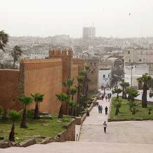 منظر عام لإحدى مناطق الرباط.